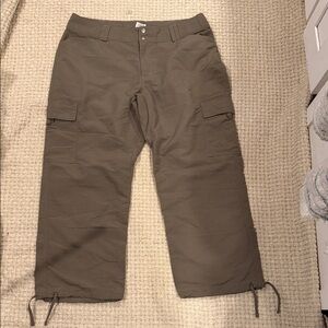 The North Face Women s 10  Olive Cargo Pants